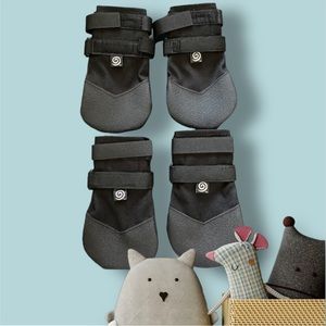 Ultra Paws Durable Synthetic Dogs All Weather Booties Size 4 Large